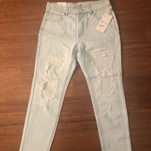 American Bazi Jeans - Distressed high rise denim jeans American Bazi Jeans - Distressed high rise denim jeans